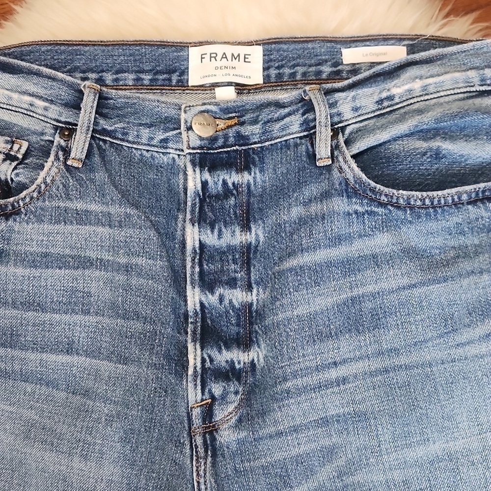 FRAME Mens Le Original Button Fly Jean's - Picture 4 of 6